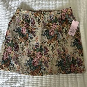 NWT wild fable floral skirt